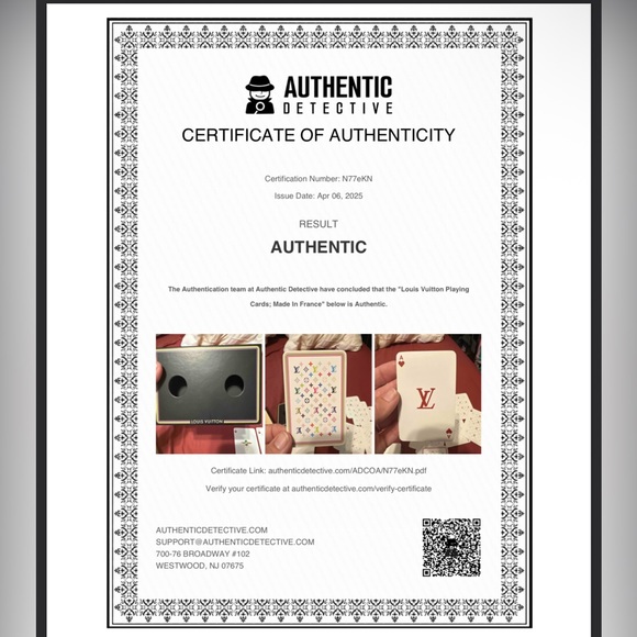 Louis Vuitton Monogram Murakami Playing Cards COA (ONE) - Picture 2 of 5